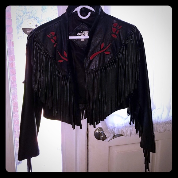 fringe bolero jacket
